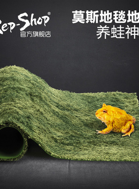 角蛙垫材莫斯地毯爬宠饲养盒保湿莫丝地垫两栖爬虫乌龟雨林缸造景