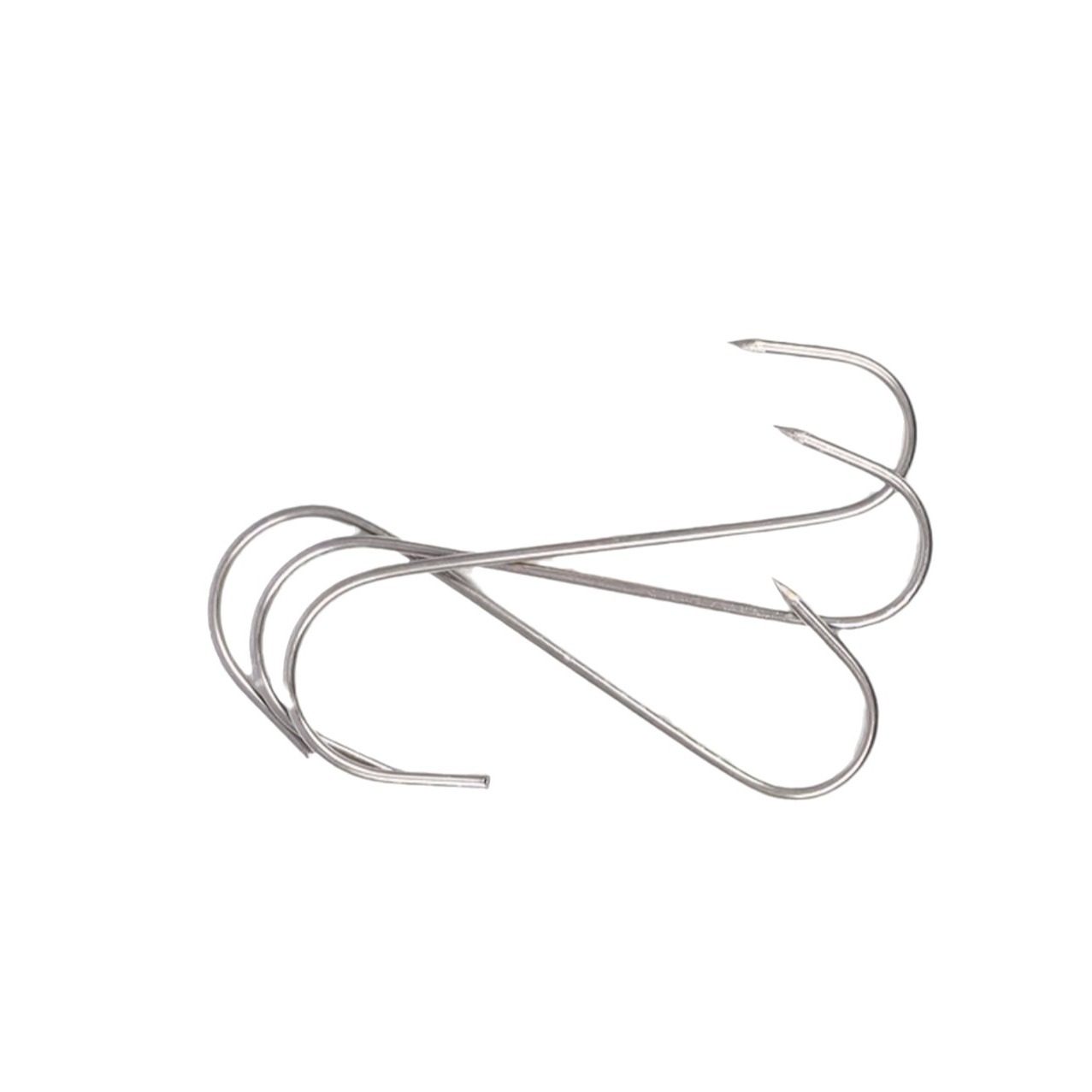 加粗S型晒腊肉挂钩实心不锈钢挂猪肉香肠烤鸭勾挂肉S钩子尖头,收纳整理,腊肉钩,淘宝优惠券,粉丝福利购,淘宝优惠卷