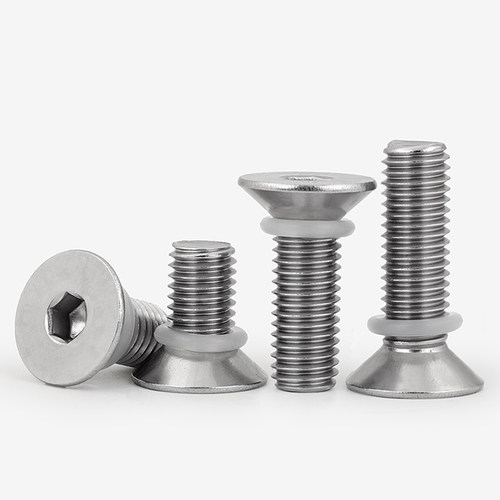 304不锈钢沉头内六角防水螺丝