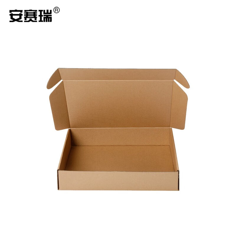 安赛瑞飞机盒加厚加硬快递打包扁纸盒包装盒服装网点纸箱收纳盒25