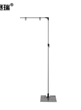 安赛瑞海报架展架落地式展架L型伸缩POP海报KT板支架高210cm70155