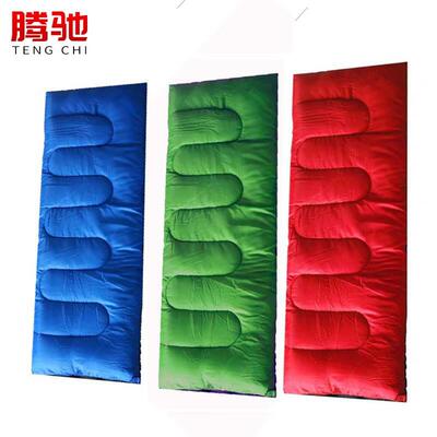 腾驰应急睡袋户外室内加厚抓绒睡袋内胆信封式睡袋1300克