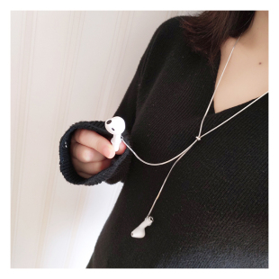 蛇骨耳机链苹果AirPods234防丢绳适用小米华为Pro无线蓝牙跑步绳