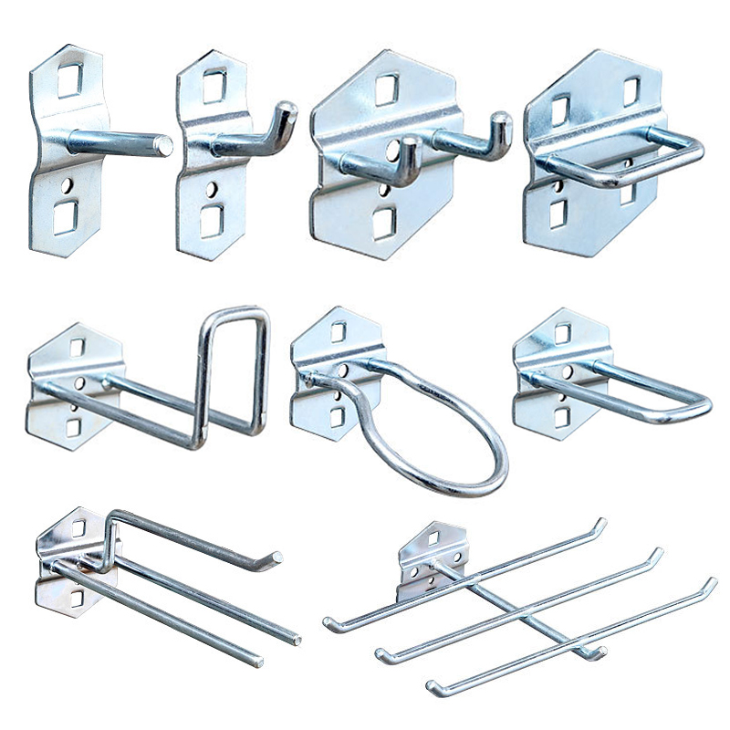 加厚五金工具挂钩方孔挂板螺丝刀展示五金工具收纳汽修车间整理架-封面