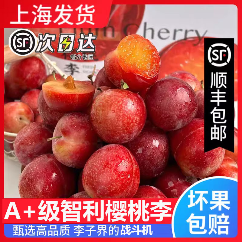 空运智利樱桃李5斤新鲜进口李子水果红奈鸡心李当季整箱顺丰包邮,水产肉类/新鲜蔬果/熟食,李子,淘宝优惠券,粉丝福利购,淘宝优惠卷