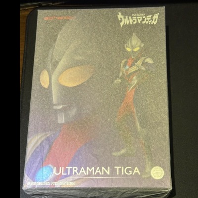 Alphamax布衣迪迦布衣盖亚戴拿TIGA可发光手办模型日本正版