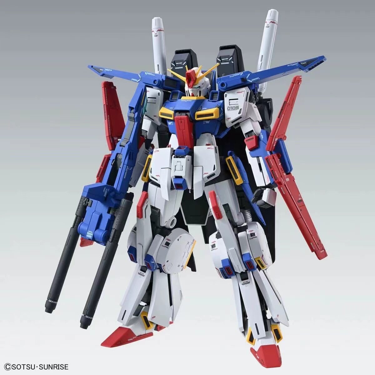 正版 MG 1/100 全装甲ZZ高达 ZZFA 卡版 KA版 拼装模型 全新现货