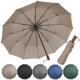 12骨折叠雨伞木柄手动款 三折男女商务抗风耐用大号加固加厚外贸伞