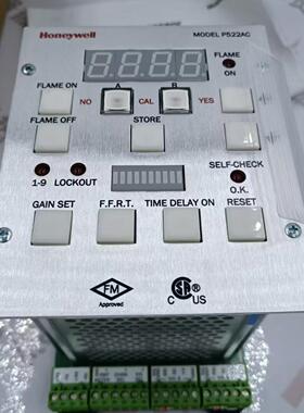 现货2个 美国Honeywell霍尼韦尔防爆IRIS火焰控制器P522AC