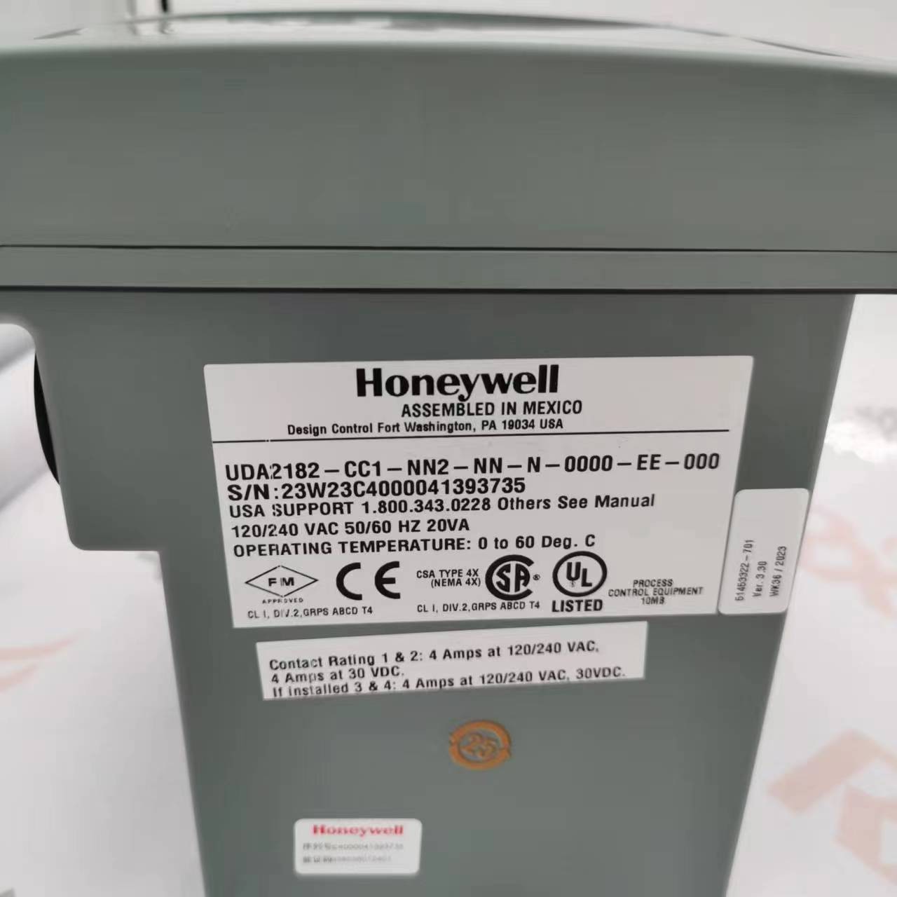 美国Honeywell霍尼韦尔UDA2182-PH1-NN2-NN- N-0000现货