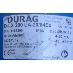 杜拉革D-LX201UA-C1/M4/84Ex/MCG带原装3米电缆