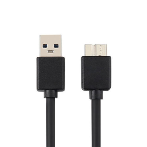 移动硬盘数据线usb3.0连接电脑延长供电USB3.0对Micro充电硬盘盒