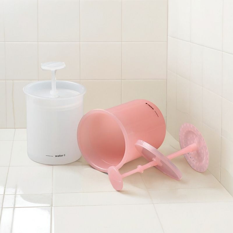 韩国荷诺洗面奶打泡器便携起泡器洗发水打泡泡器泡沫气泡杯发泡瓶