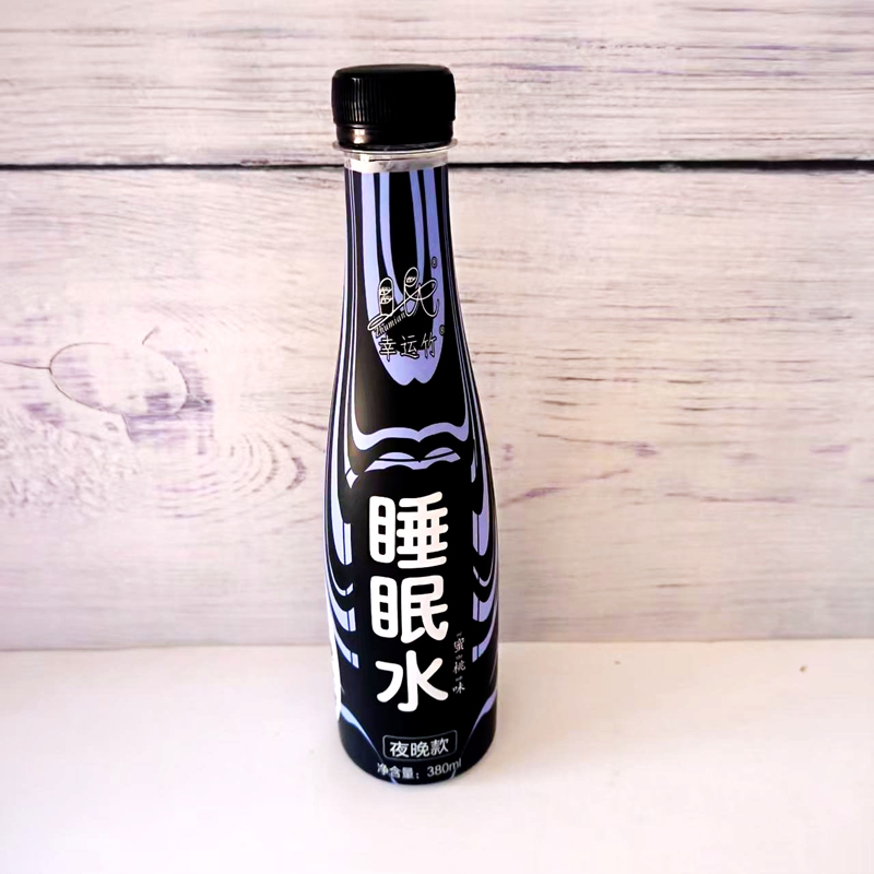 网红新品睡眠水饮料营养素饮料维C烟酰胺休闲办公蜜桃味茶水380ml