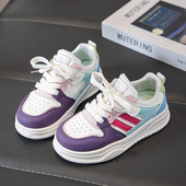 Fans女童板鞋 中大童防滑休闲鞋 时尚 ABC 小白鞋 2026春秋新款 儿童鞋