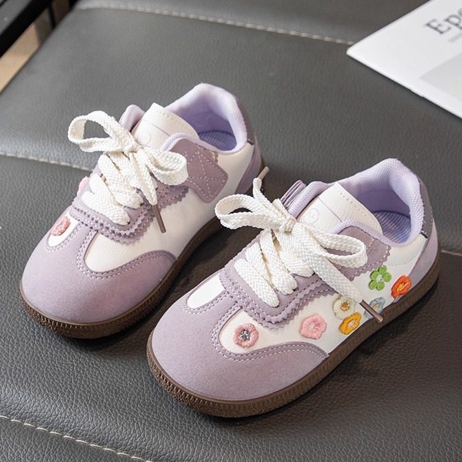 女童鞋子时尚板鞋2025春秋新款中大童软底休闲运动鞋儿童花朵单鞋,童鞋/婴儿鞋/亲子鞋,板鞋,淘宝优惠券,粉丝福利购,淘宝优惠卷