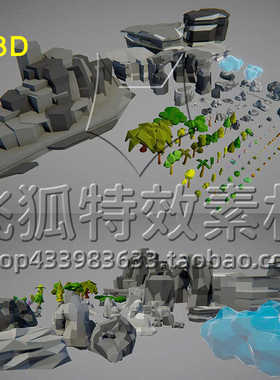 [U3D场景] Polygonal Foliage Asset Package 包更新