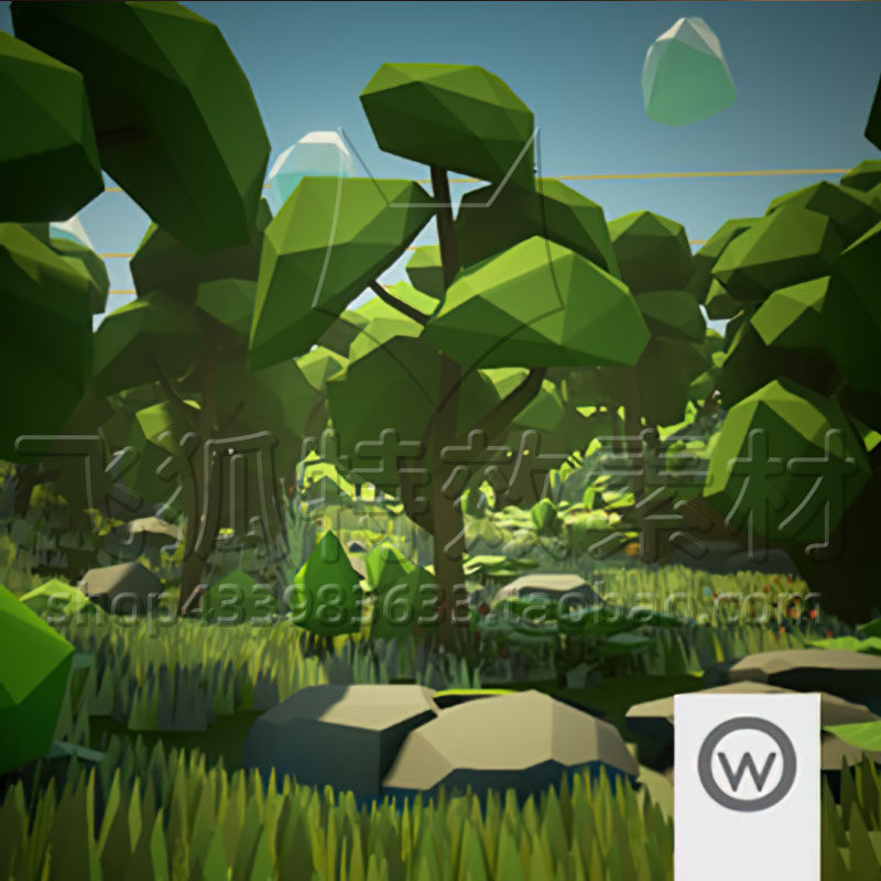 [UE5森林模型] Olbert's Low Poly: Forest 包更新