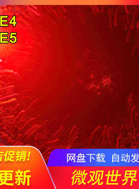 [UE5微观有机微生物世界道具模型] MicroWorld 包更新