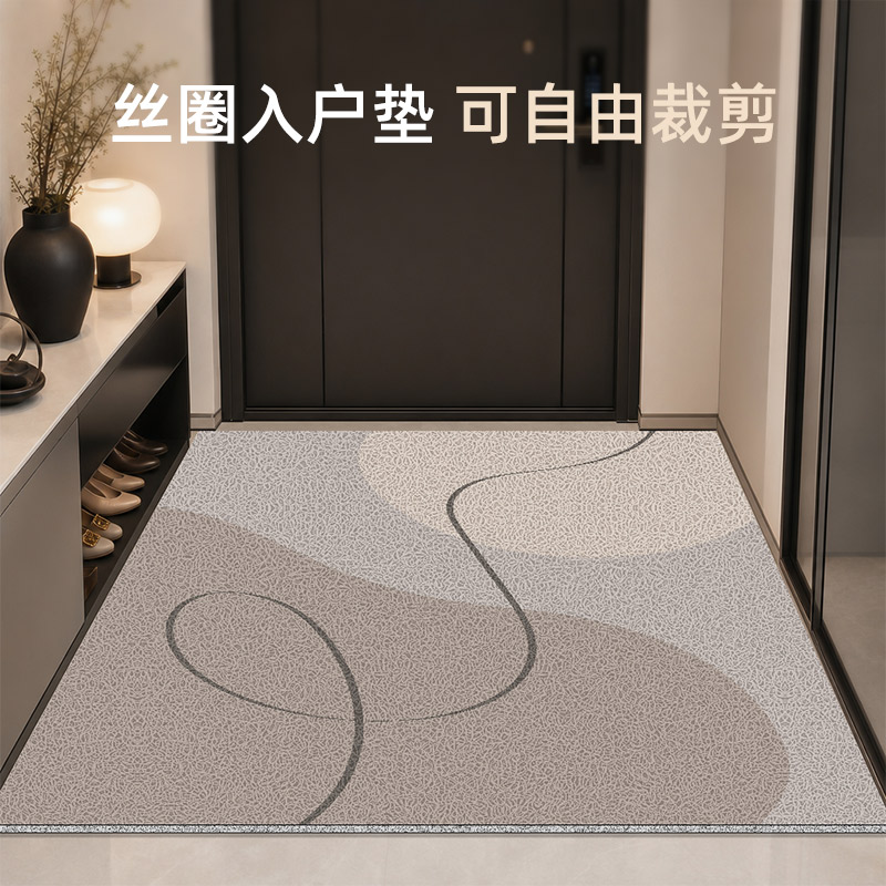 入户门丝圈地垫2026新款耐脏防滑