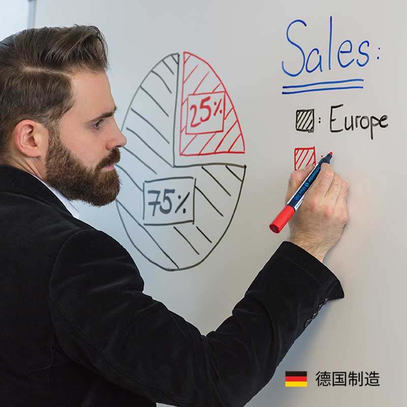 3개 다지방 무료 배송 독일 수입 슈나이더 MAXX290 MAXX293 총알 대용량 화이트보드 마커 펜 마커 3MM 마커 펜 8팩 세트 구매