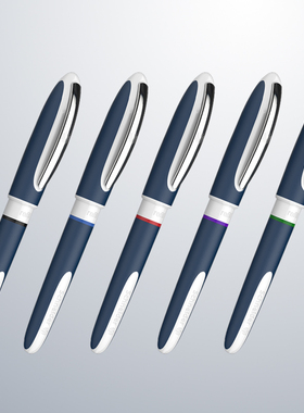 德国进口Schneider施耐德黑科技签字笔星际One Change办公商务高档学生直液式中性水笔可换芯宝珠走珠笔0.6mm