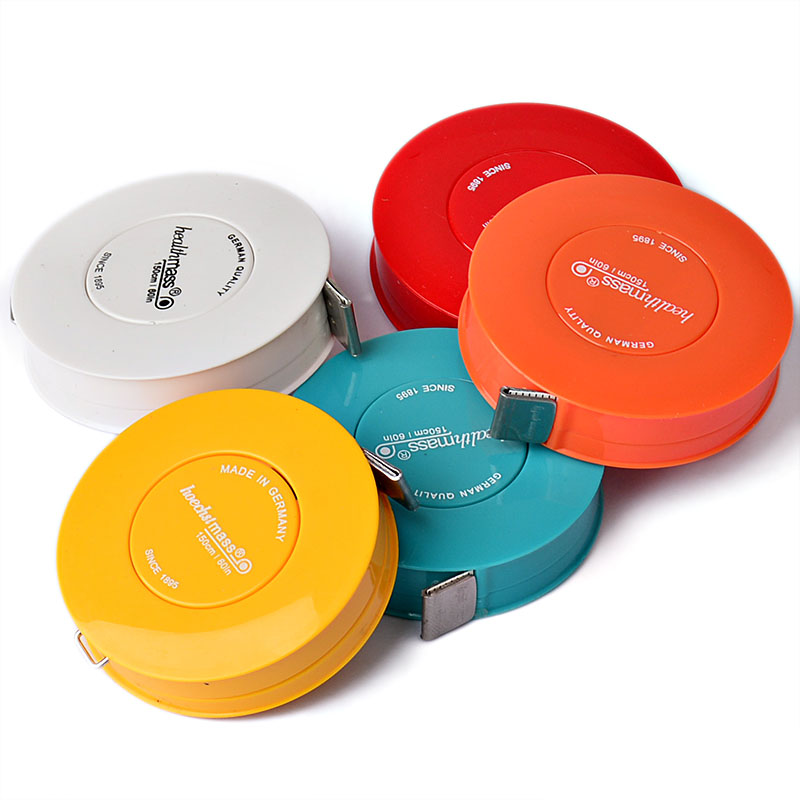 1.5米迷你尺子软尺公英制量衣尺测量三围腰围胸围皮尺锁匙扣卷尺