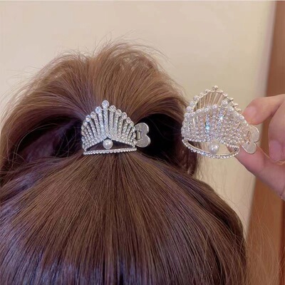 高马尾固定神器皇爪夹女