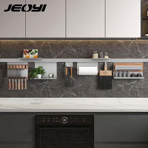 JEOYI高端厨房置物架壁挂免打孔