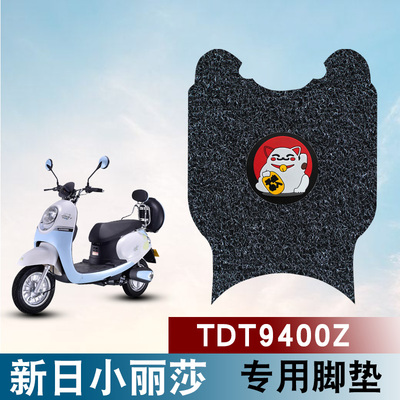 新日小丽莎电动车防水丝圈脚垫