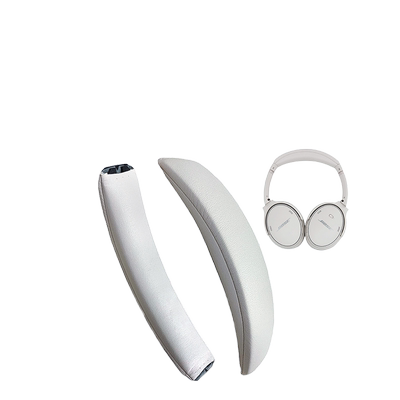 BOSEQC45蛋白皮耳机套头梁垫