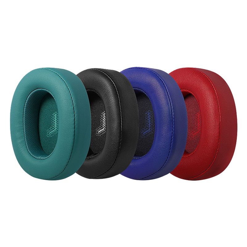 适用于JBL E55耳机套E55BT Quincy耳套无线头戴式耳机罩蓝牙耳机保护套头梁护套黑色耳罩皮耳套更换配件