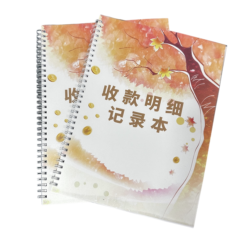 每日收款明细记录本店铺生意手帐记账本表A4大厚本2024收入支出明细账日常进账销售每日流水现金收支簿笔记本