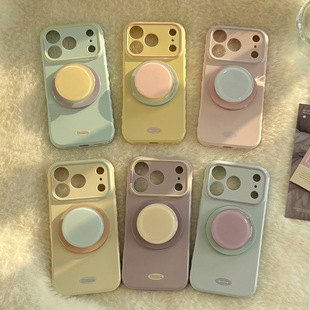 【17相机触控按键包裹】简约纯色磁吸壳适用苹果17手机壳新款iPhone17promax高级感16PM全包防摔17