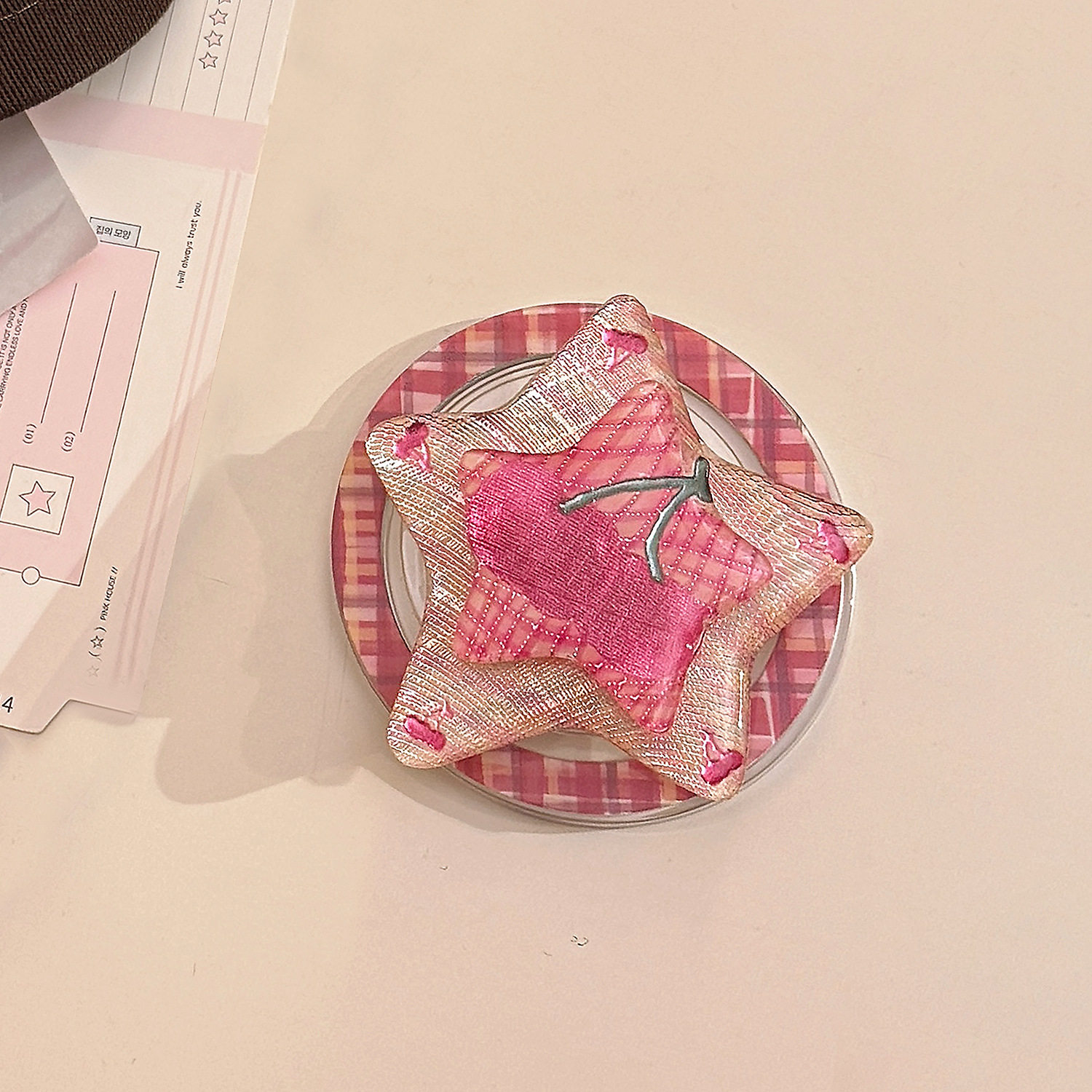 个性轻奢高级可旋转磁吸支架适用苹果/华为手机壳MagSafe强力吸附