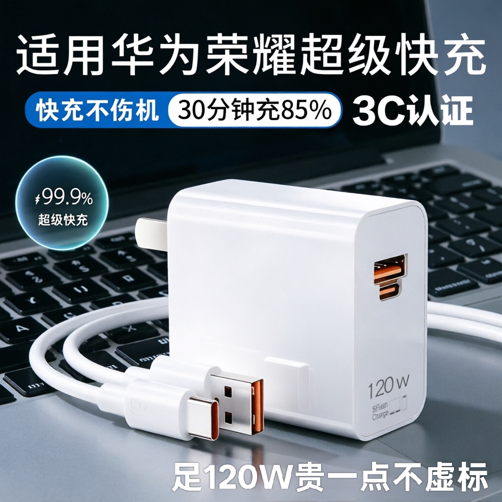 氮化镓适用华为120W快充充电器