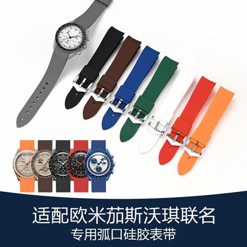 适用于欧米/茄斯沃其联名表带