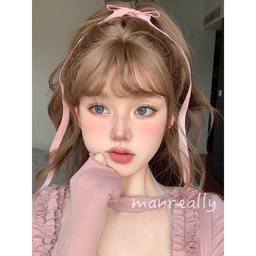 漫真微卷大波浪自然中长发假发