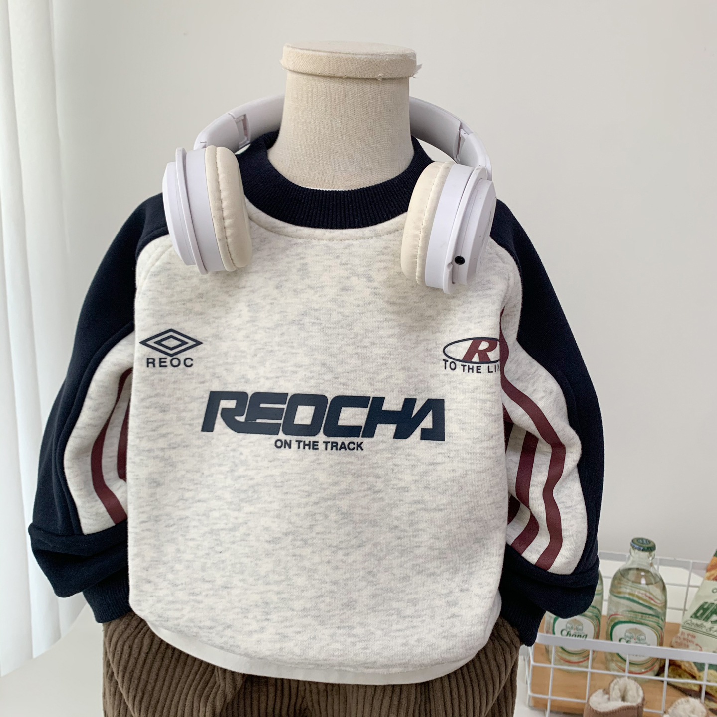 男童秋冬卫衣2025新款儿童宽松休闲上衣中小童一体绒保暖套头衫潮