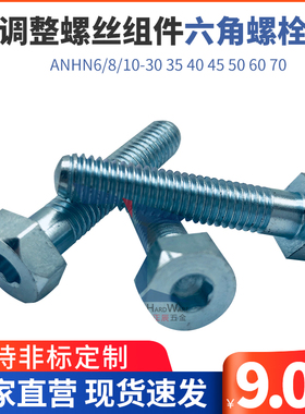 PAT01粗牙ANHN3/M4/M5/M6/M8调整型六角螺栓