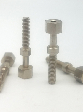 AJSTSR4/M5/M6/M8不锈钢 可调螺栓塞 六角型内六角孔 粗牙 PAZ06