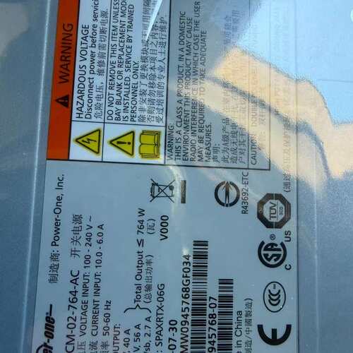 议价85Y5847 IBM V7000 746W电源，2个可维修