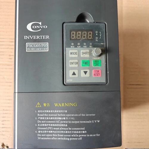 议价康沃变频器 FSCG051-4K00-3P380-A-EP可维修