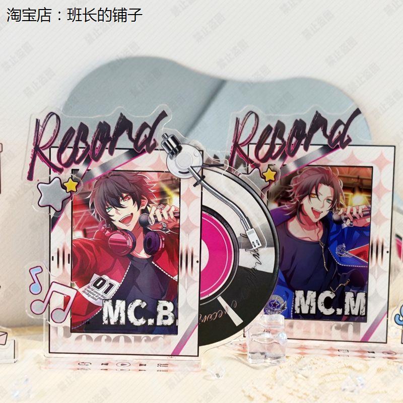 原创亚克力创意CD唱片插卡立牌爱豆拍立得展示架装饰相框摆件