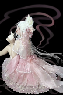 闭店清仓库LO花嫁 原艾酱独立设计  LOLITA公主裙 花物语 花嫁版