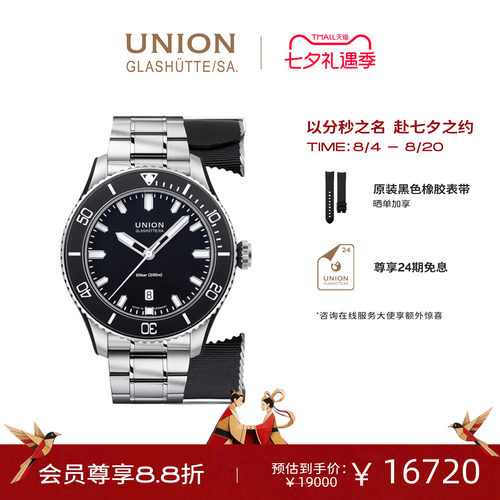 Union格拉苏蒂宇联腕表
