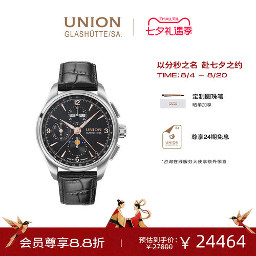 Union格拉苏蒂宇联腕表