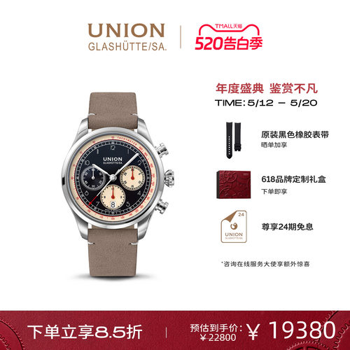 Union格拉苏蒂宇联腕表