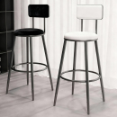 高脚凳吧台椅靠背凳收银酒吧凳台凳吧台椅复古接待靠背椅酒吧椅椅