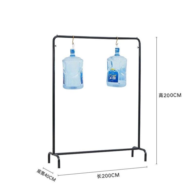 铁艺衣架杆服装店男女货架展示架落地式中岛架侧挂架衣服架子特价